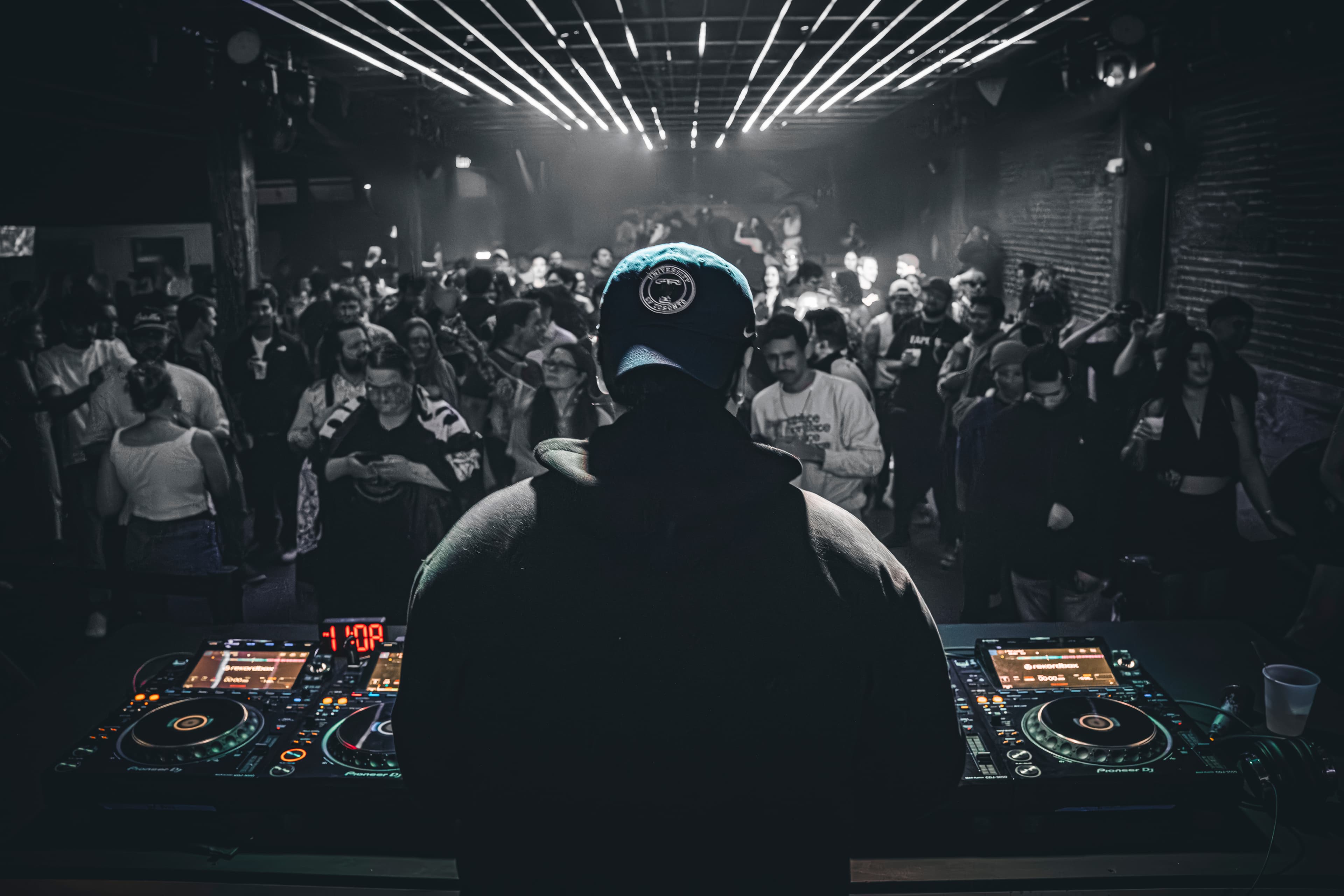Behind the Decks